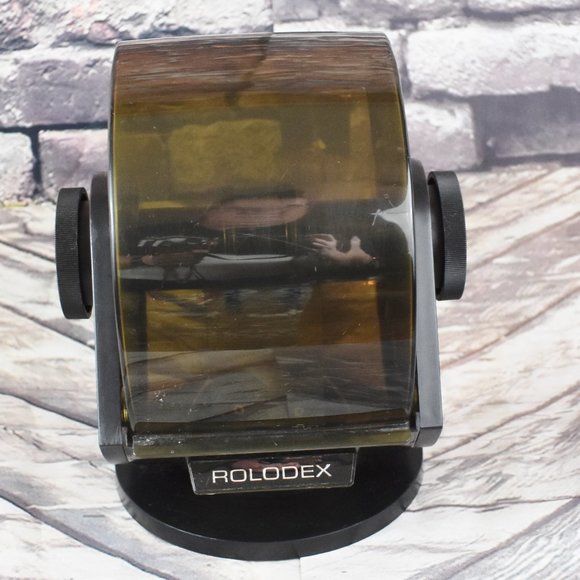 ROLODEX Roll Top Rotary Swivel File SW-24C W/Index